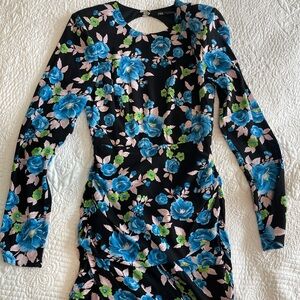 Zara flower backless  dress, summer dress, very light . New dress